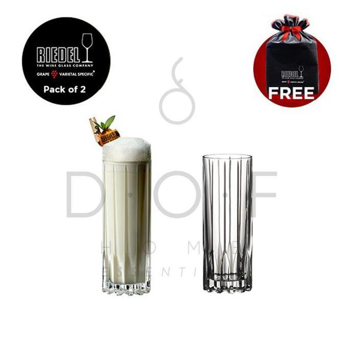 GELAS RIEDEL BAR DRINK SPECIFIC GLASSWARE FIZZ GLASS PACK OF 2 PCS