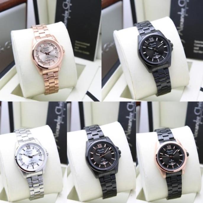 JAM TANGAN WANITA ALEXANDRE CHRISTIE AC 8659 / AC8659 ORINAL