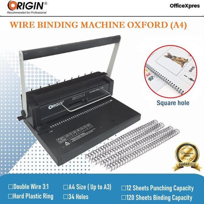 Mesin Jilid / Mesin Binding Origin Oxford A4