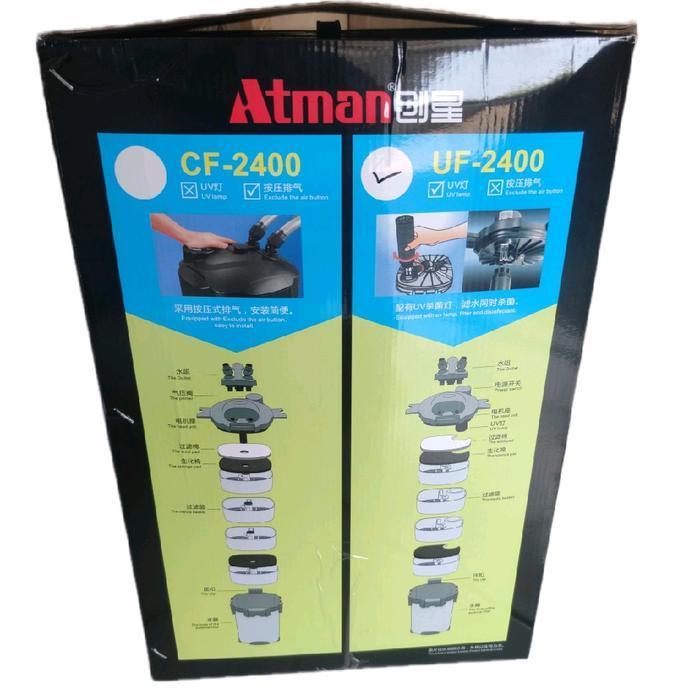 aquarium filter canister external filter Atman UF 2400