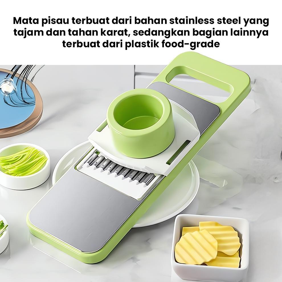 NEW DEALS ALAT PEMOTONG SAYUR MULTIFUNGSI, MESIN PARUT KENTANG, ALAT PENGIRIS SAYUR DAPUR, ALAT PARU