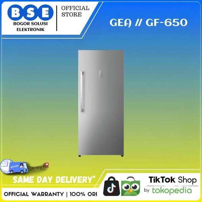 GEA GF-650 Inverter Compressor Upright Freezer GEA 593 Liter No Frost