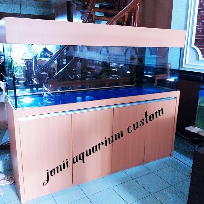 aquarium 200x60x65 plus kabinet rangka hollo
