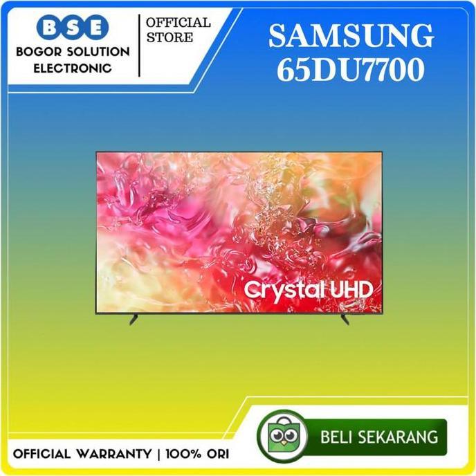 Smart TV Samsung 65 Inch 4K UHD UA65DU7700KXXD Samsung LED TV 65DU7700 [RESMI]
