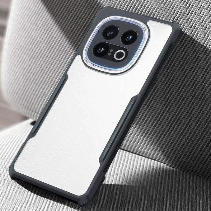 Soft Case Fusion Armor Shockproof Black Xundd Slim Transparant Beetle Series Kompatibel Untuk Oppo R