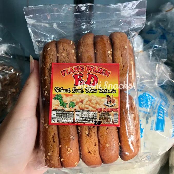 Roti Gambang Cap Ed 300Gr / Kue Gambang Isi 10 Asli Bangka