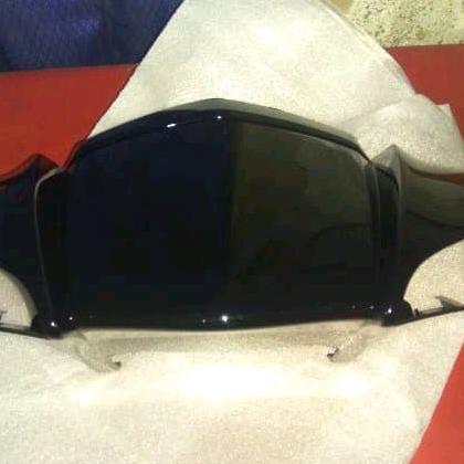 COVER BATOK ATAS BATOK DEPAN STANG KAWASAKI ZX130 ZX 130 HITAM ORIGINAL KAWASAKI DISKON