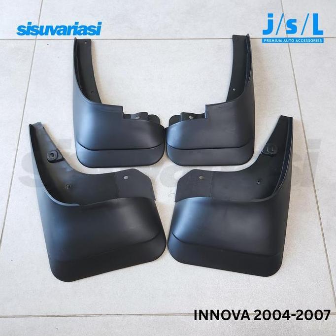 MUDGUARD INNOVA 2004-2014 JSL | MUD GUARD PELINDUNG LUMPUR INNOVA LAMA AKSESORIS MOBIL PROMO