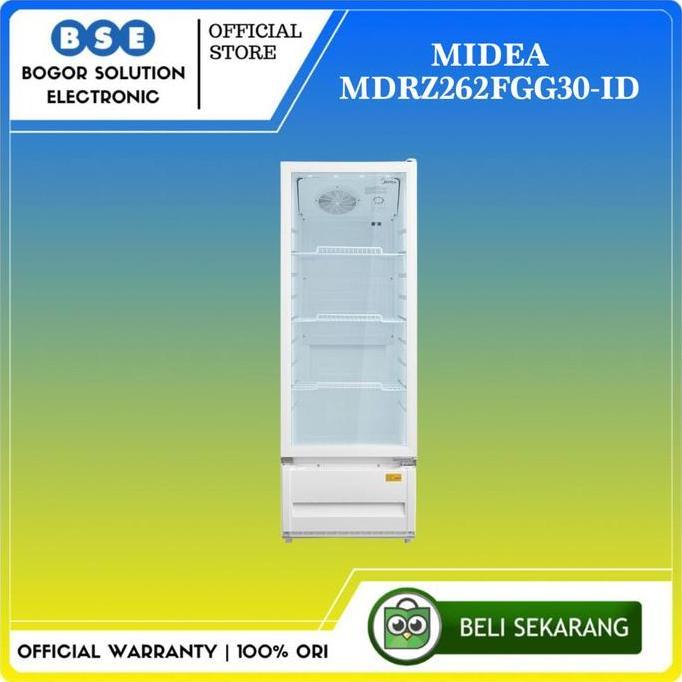 Midea Showcase MDRZ262FGG30-ID Showcase Midea 186 Liter MDRZ262 [RESMI]
