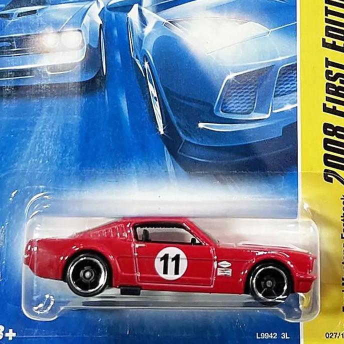 HOTWHEELS 65 MUSTANG 22 FASTBACK 2020 BIRU - GULF PERFORMA