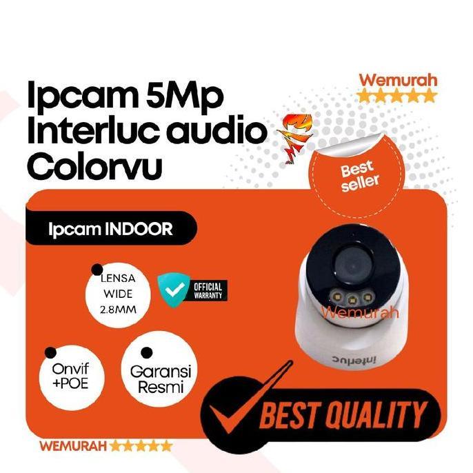 Ploratore- Cctv Indoor Ipcam Interluc 5Mp - Ipcam Cctv 5Mp - Cctv 5Mp