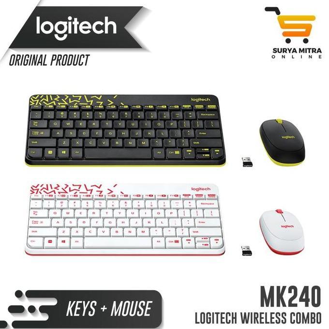 Logitech MK240 / MK 240 Wireless Combo Mouse Keyboard