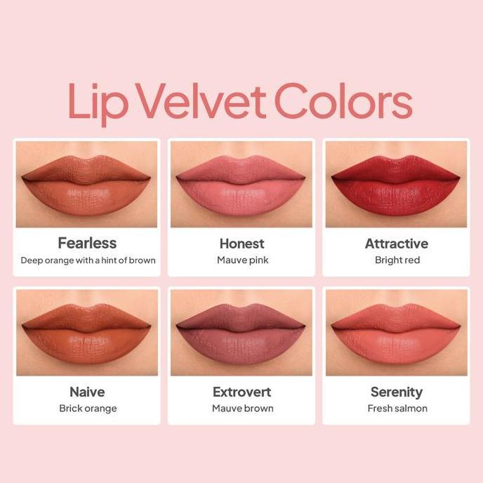 Labbro- Implora Lip Velvet + Lip Crayon Satin | Paket Lipstik Ombre