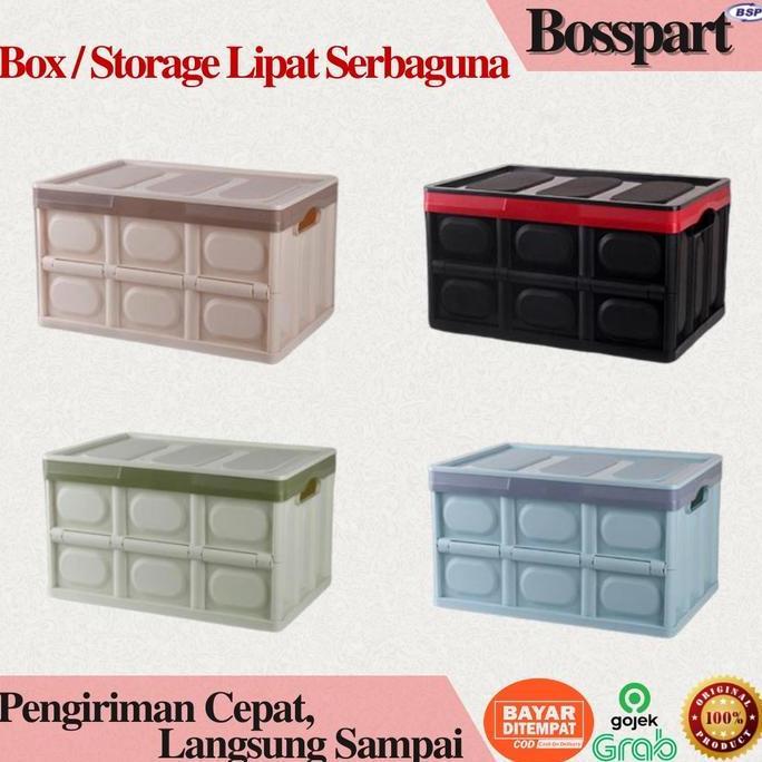 TERLARIS KOTAK PENYIMPANAN LIPAT / BOX LIPAT / FOLDING STORAGE PORTABLE BOX