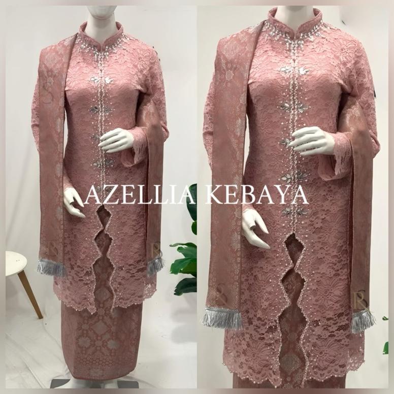 Premium Set Kebaya Brukat Payet Yura/Kebaya Modern/Kebaya Ibu Besan/Kebaya Kondangan/Kebaya Rizani S