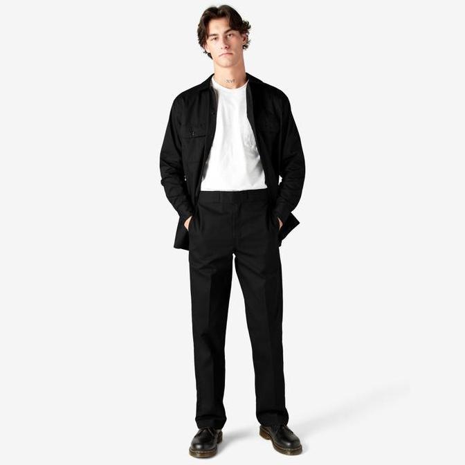 Dickies Longsleeve Orinal Work Shirt 574 Black