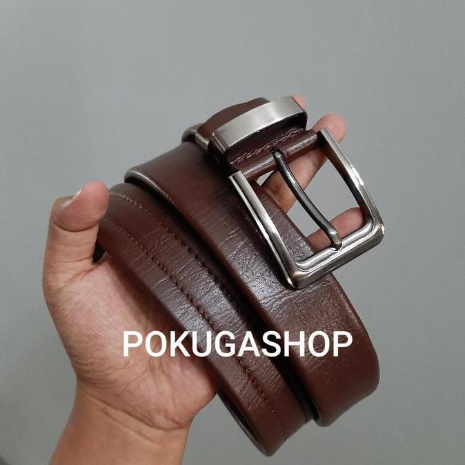 sabuk kulit resleting/ikat pinggang kulit resleting premium asli garut