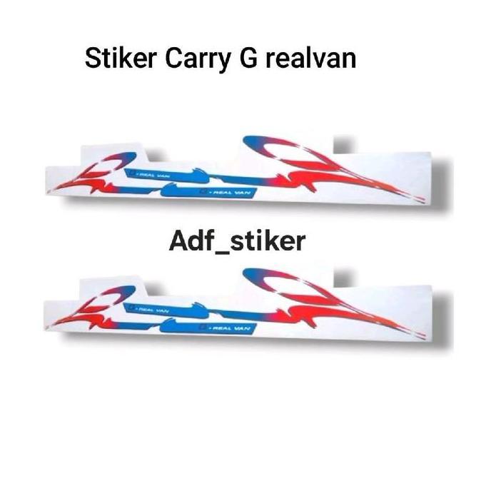 STIKER CARRY FUTURA G REALVAN 1.5 / STIKER  CARRY FUTURA G REALVAN  GRV 1.5 MURAH