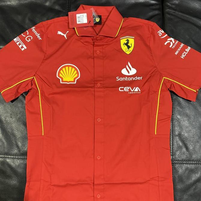 Ferrari f1 kemeja shirt x puma 2024