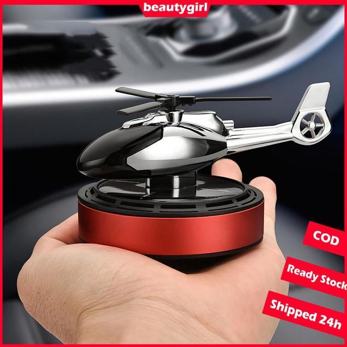 CODParfum Mobil dan Parfum Mobil Helikopter Parfum Mobil Mewah Segar Pajangan Mobil Berputar Tenaga 