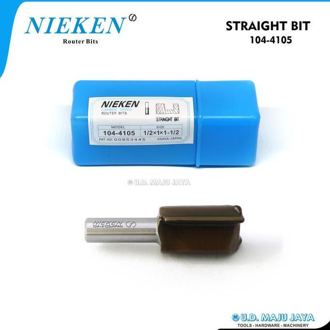 Best Seller Nieken Router Bits 104-4105 ( Mata Profil Lurus / Straight Bit 25Mm )