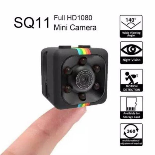 SANYACOLLECTS SPY CAMERA MINI SQ11 FULL HD 1080P NIGHT VISION / CAMERA SQ-11 MINI BERKUALITAS