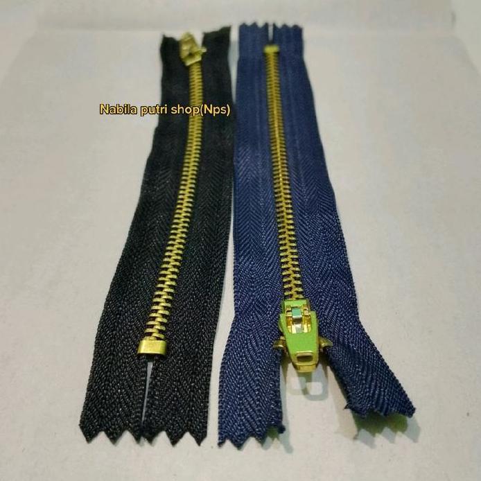 Resleting celana jeans, resleting jeans lusinan, resleting kebutuhan menjahit