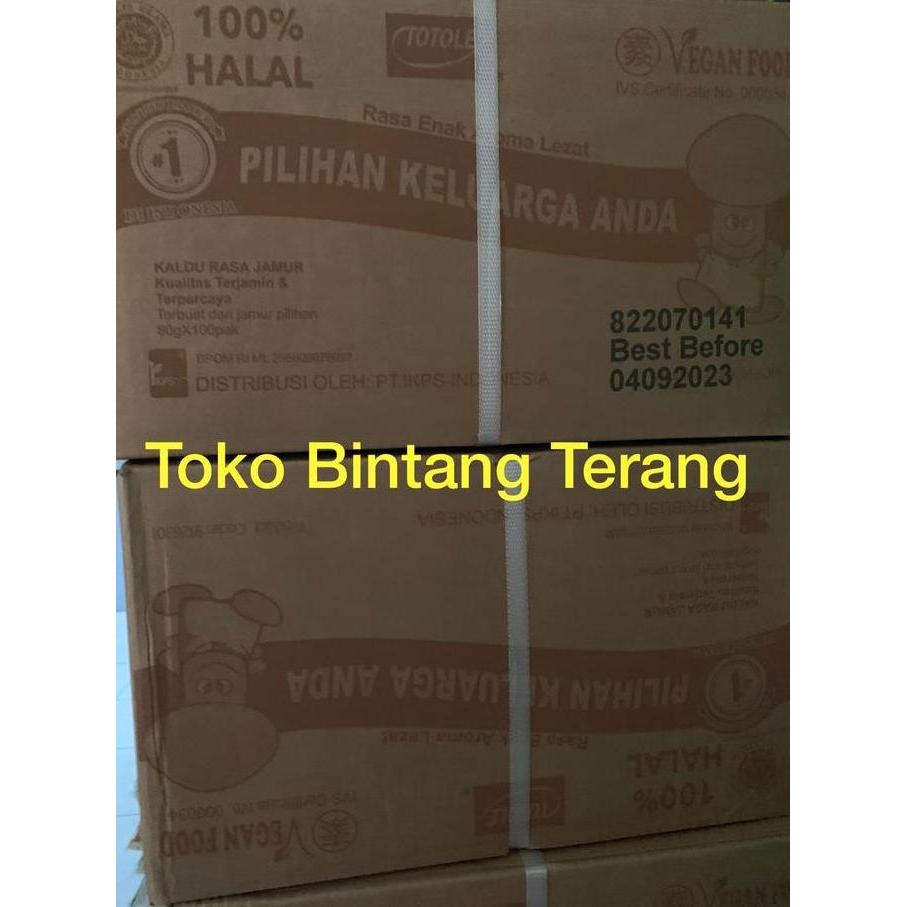 Grosir Bumbu Kaldu Jamur Totole 80 Gram 1 Dus Isi 100 Pcs X 80Gr Per Karton