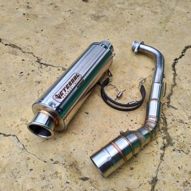 ( inlet 38 ) knalpot racing eternal exhaust inlet 38mm aerox nmax Vario 125/150 PCX 150 beat Scoopy 