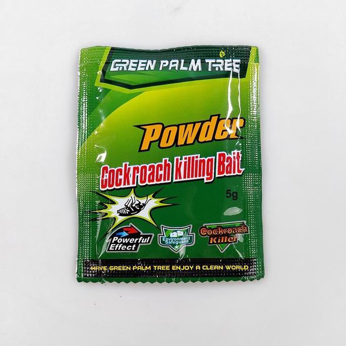 AKSULUTI Racun Kecoa Bubuk Ampuh Sekali Tabur Racun Kecoa Serbuk Obat Pembasmi Kecoak Racun Pembasmi