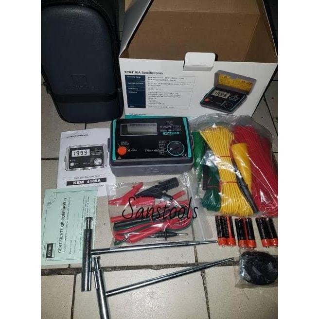JIDZRUN earth tester / grounding tester KYORITSU 4105A