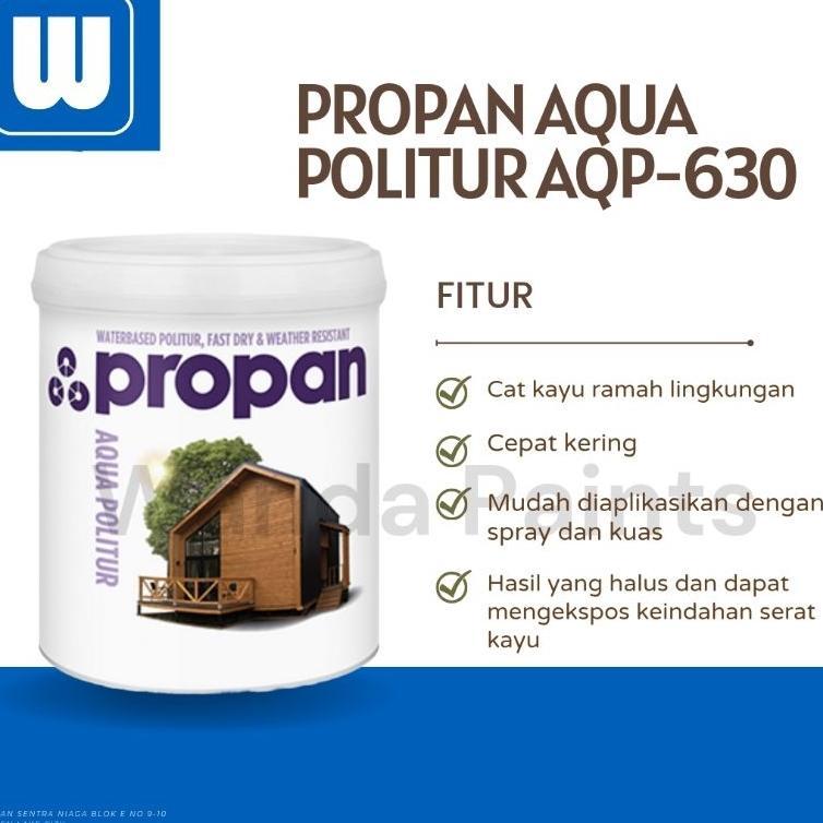 Propan Ultran Aqua Politur Aqp-630 Politur Waterbased - 1 Lt