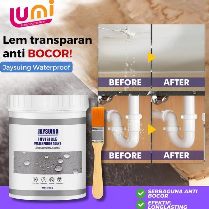BAQDUNIS Jaysuing Lem transparan Anti Bocor Keramik Kamar Mandi Waterproof