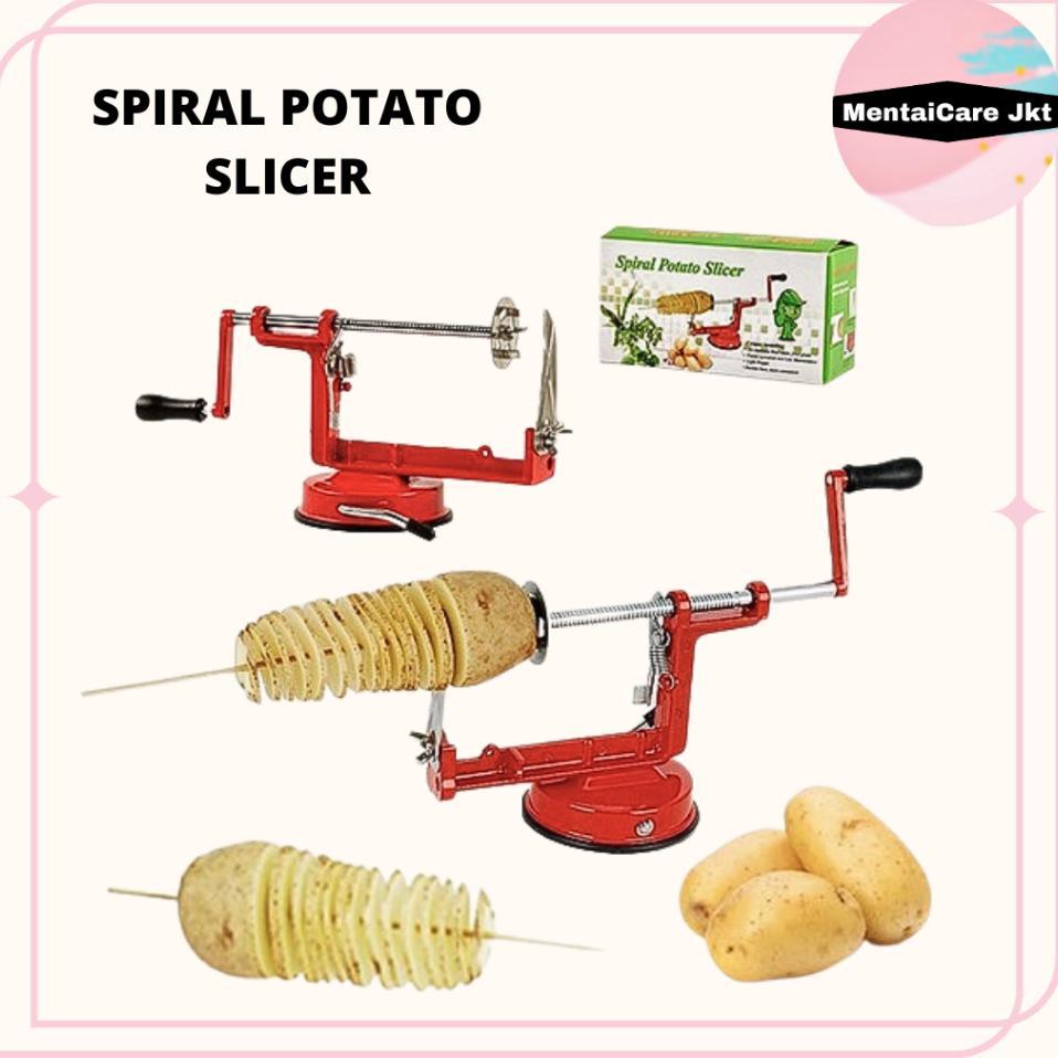 Spiral Potato Slicer Alat Pemotong Kentang Spiral / Pengiris Kentang Spiral / Mesin Kentang Spiral