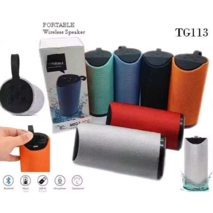 AKSULUTI Speaker  TG113 Speaker Bluetooth Wirelles speaker Portable TG 113