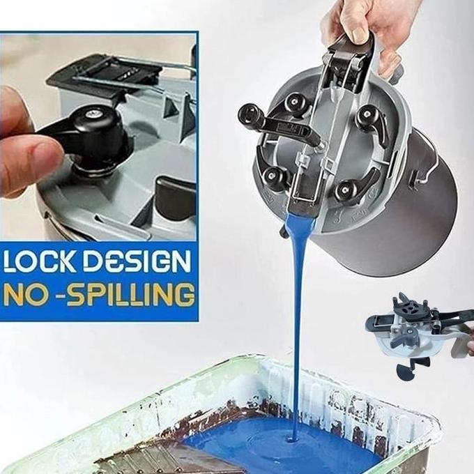 BUNDUQ Mixing Lid Steering Lid 1 Liter Pengaduk Cat Mobil Pengaduk Kaleng Cat Alat Pengecatan