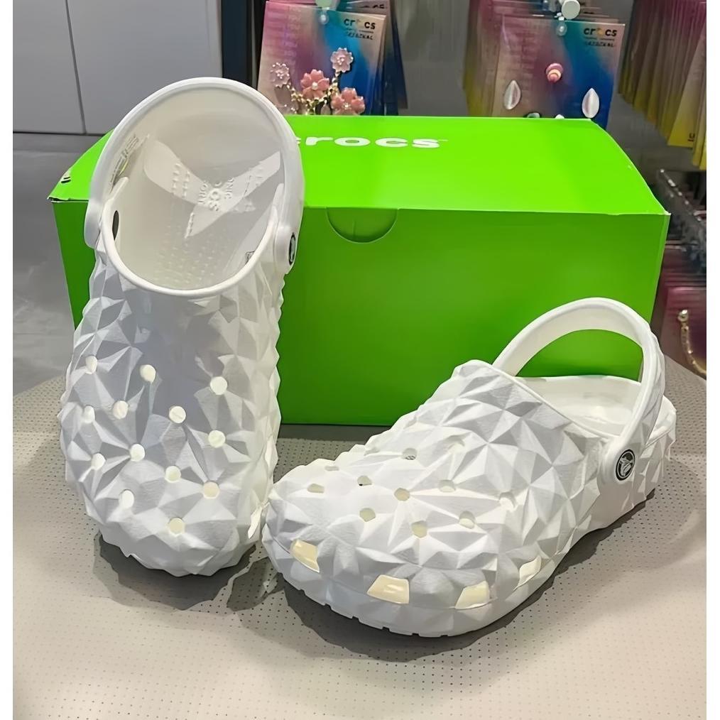 terbaru original crocs classic geometric clog unisex sandals premium crocs unisex