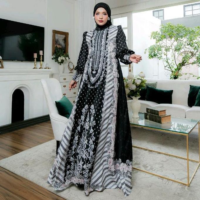 Gamis Magnolia Series By Eldeena Dress Mewah