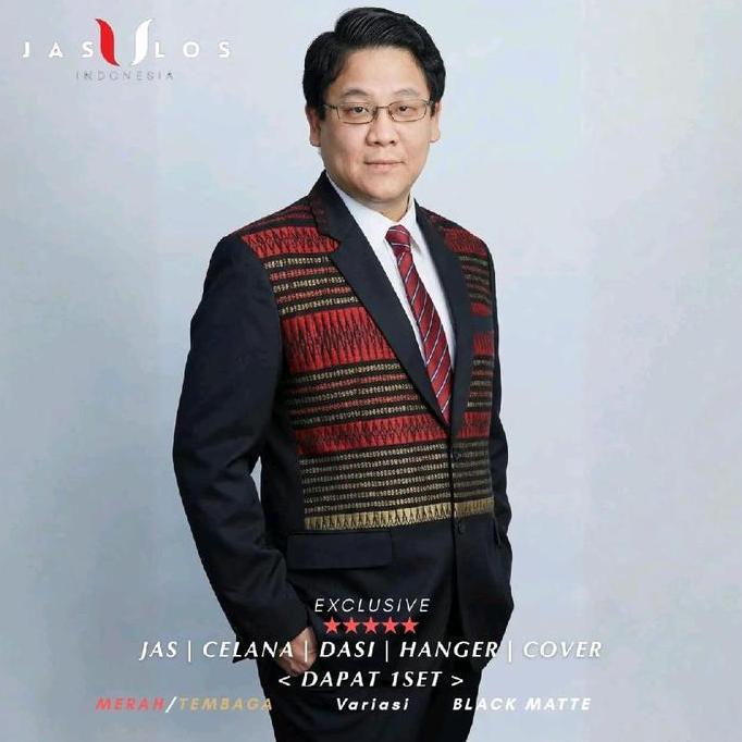 JAS ULOS PRIA BATAK SETELAN LENGKAP PILIHAN BELI DILIVE
