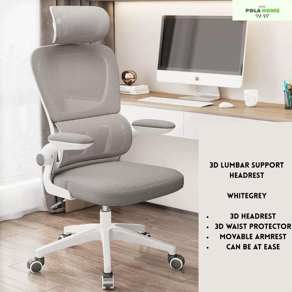 Kursi Headrest Kursi Roda Kursi Kantor Kursi Belajar Kursi Hidrolik Roda Multifungsi