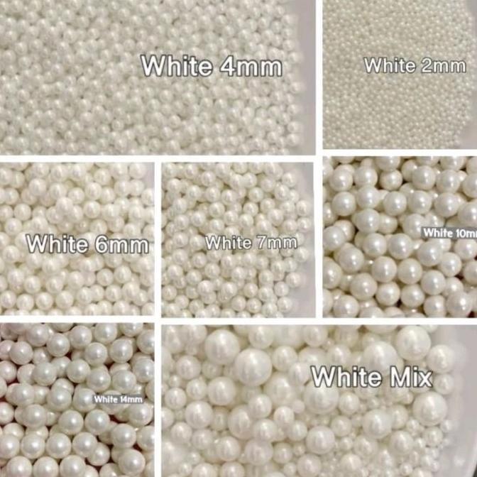 Ingredients- Sprinkle Putih 100Gr, Sprinkle Putih Edible, Trimit Kue, Taburan Kue