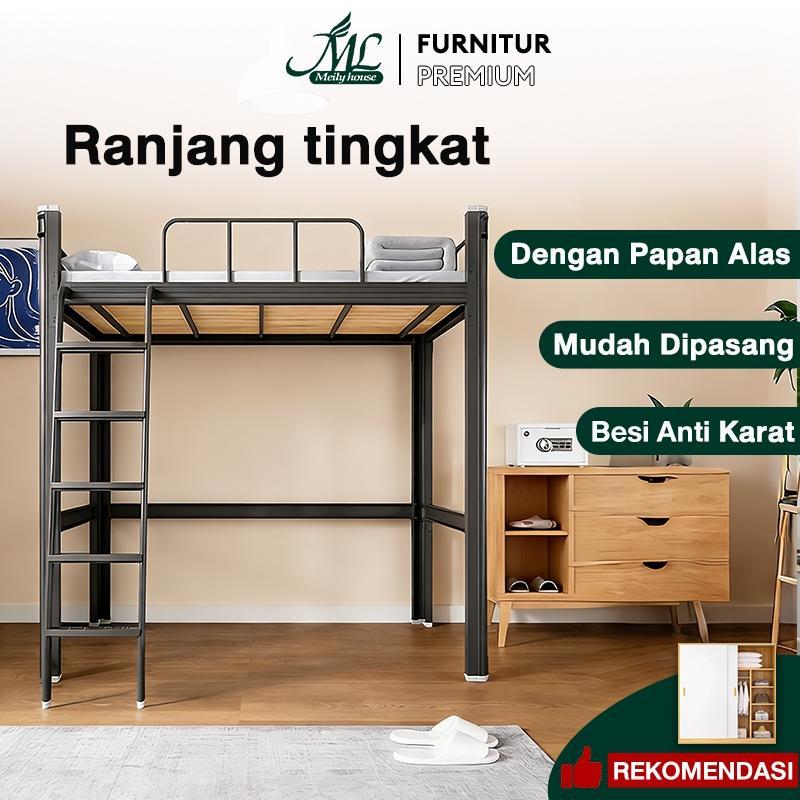 Ranjang Tingkat Ranjang Susun Ranjang Besi Ranjang Susun Besi 2 Tingkat | Divan Susun 2 Tingkat