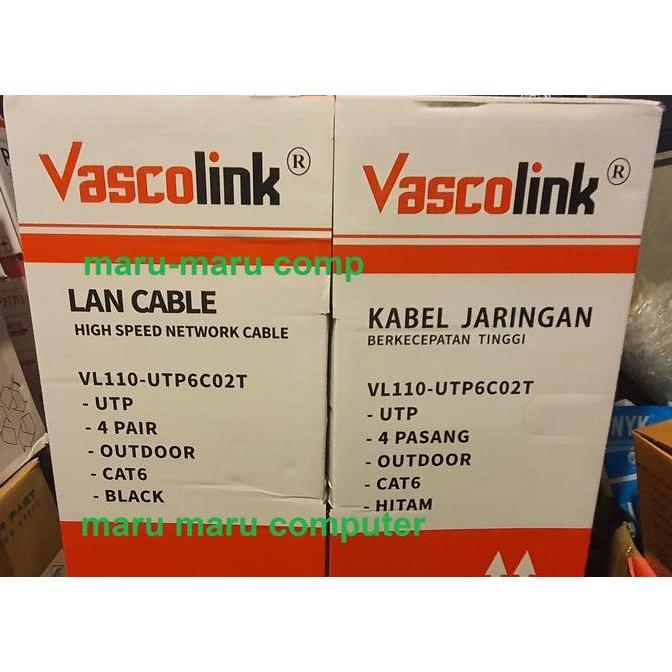 Nect- Kabel Lan Vasco Cat 6 Outdoor / 1 Box (Dus)