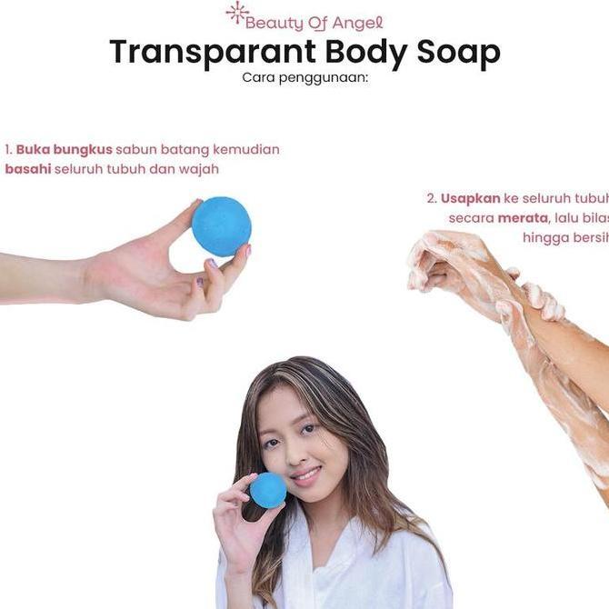 Bathe- [Dr Richard Lee Approved] Beauty Of Angel Special Bundling Body Sh Petal + Glow Soap With Ret