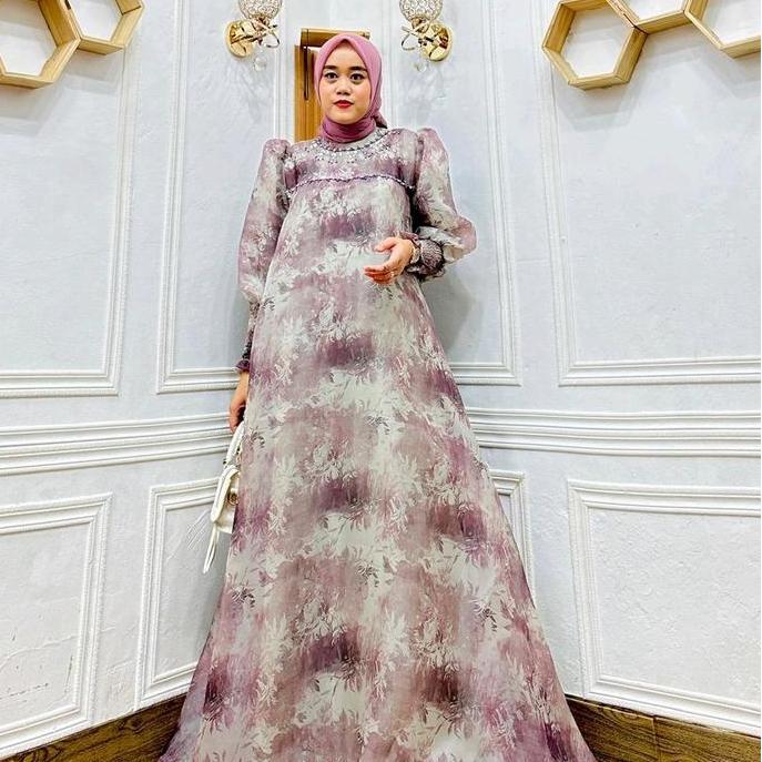AZURA JUMBO ORGANZA PRINTING