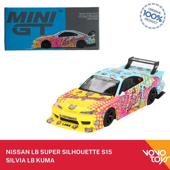 MiniGT 743 Nissan LB Super Silhouette S15 Silvia LB Kuma