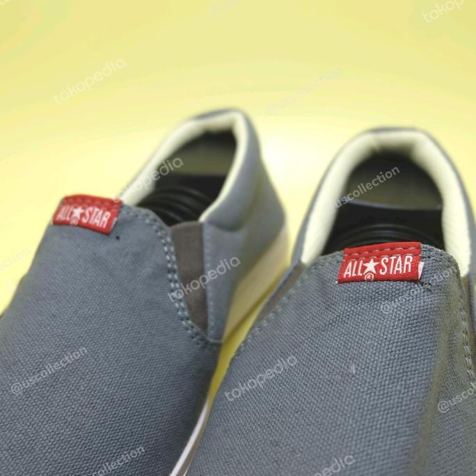 SEPATU CONVERSE ALL STAR SLIP ON ABU SLIP ON PRIA