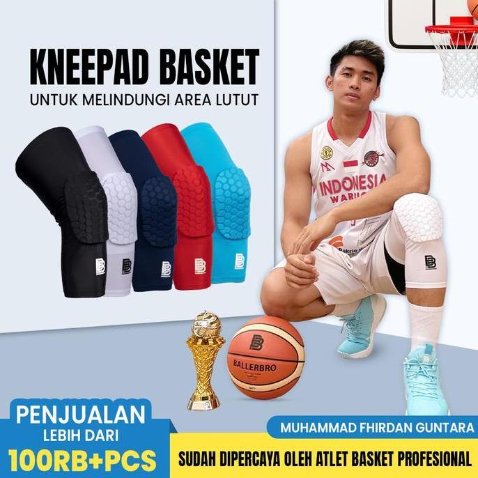 Kneepad Basket Panjang Ballerbro