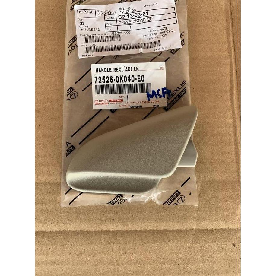 Handle jok depan innova 2008-2015