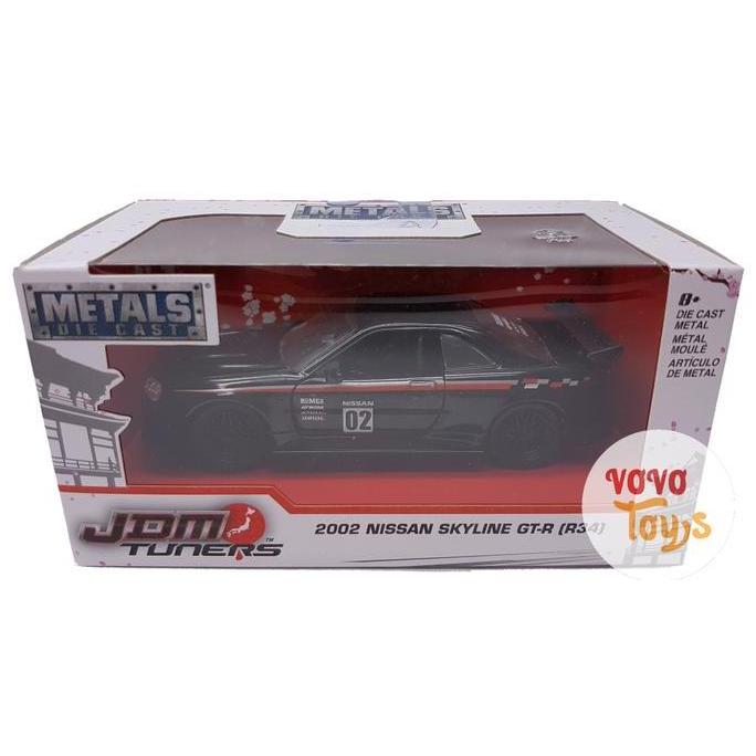 Jada JDM Tuners 1:32 2002 Nissan Skyline GT-R (R34)